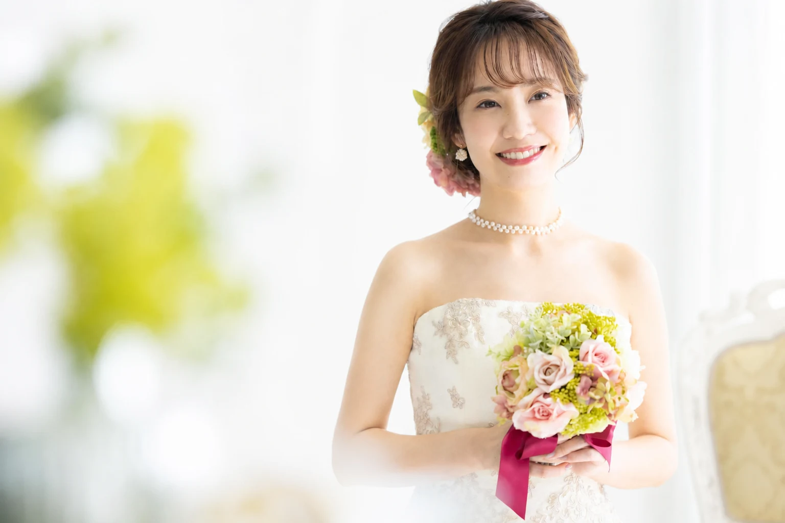 プロポーズを経てご成婚を迎えた花嫁のイメージ