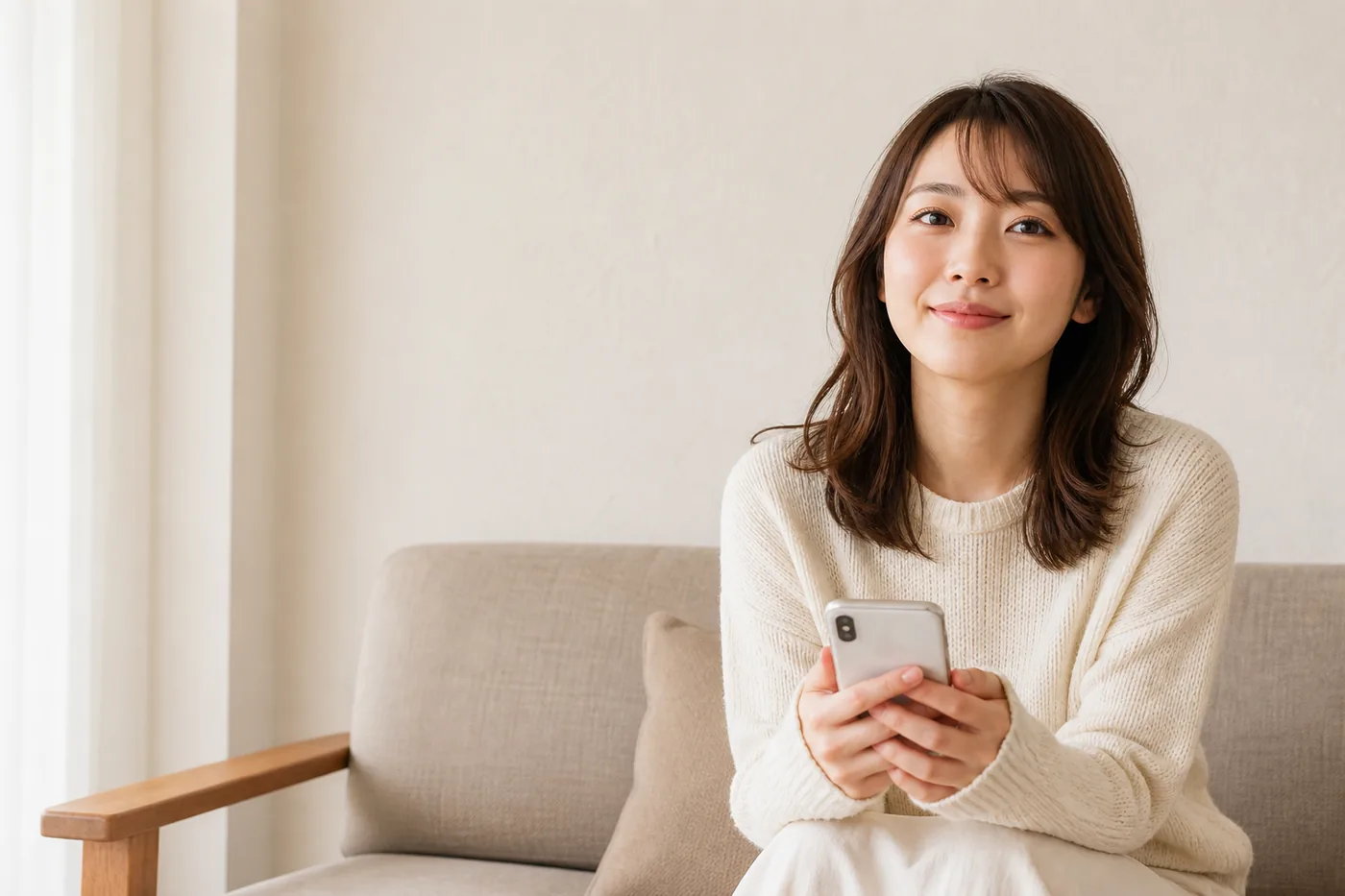 婚活の進み方を前向きに見直す女性