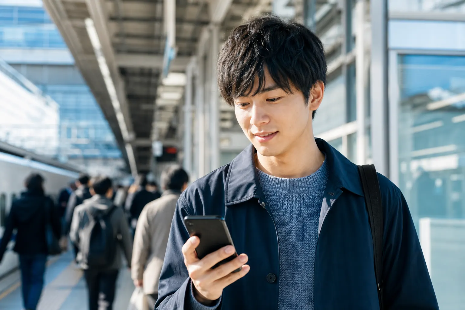 日常の中で婚活を進める30代女性